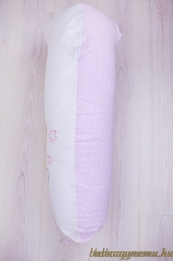 Rózsaszín pöttyös-Bori bárány - Baba-mama párna képe