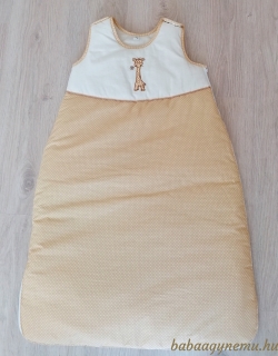 Bézs pöttyös-Zoé zsiráf - Hálózsák képe