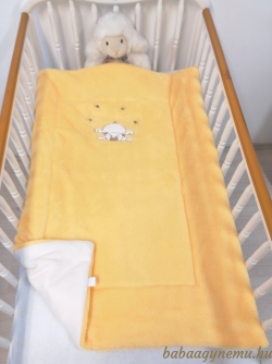 Makaó maci sárga- Wellsoft kocsitakaró termék főképe