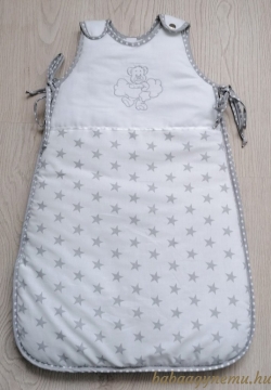 Szürke csillagfüzéres maci - hálózsák termék főképe