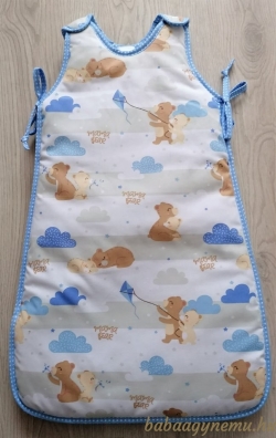 Mackótestvér-kék - Hálózsák képe