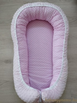 Rózsa pötty - rózsa minky- Babafészek termék főképe