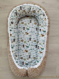 Ökopark- mogyoró minky- Babafészek termék főképe